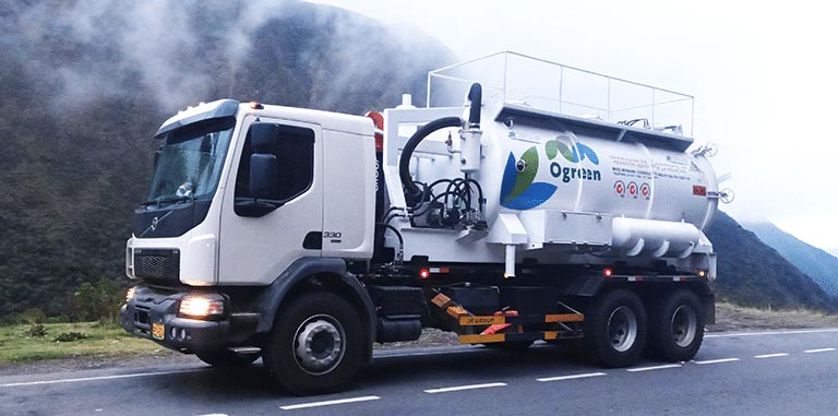 tratamiento residuos succion ogreen