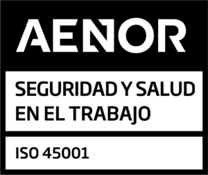 Sello AENOR ISO 45001 POS